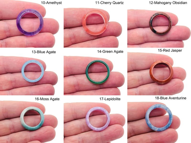 GemstoneGO crystal ring with genuine gemstone, showcasing a sparkling gemstone set in a silver band, jewelry making supplies.