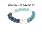 Handmade stretchy intention bracelet with crystal beads for men and women, featuring a mix of colorful gemstones.