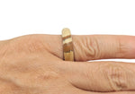 Genuine gemstone crystal ring from GemstoneGO, showcasing a sparkling gemstone set in a silver band for jewelry making.
