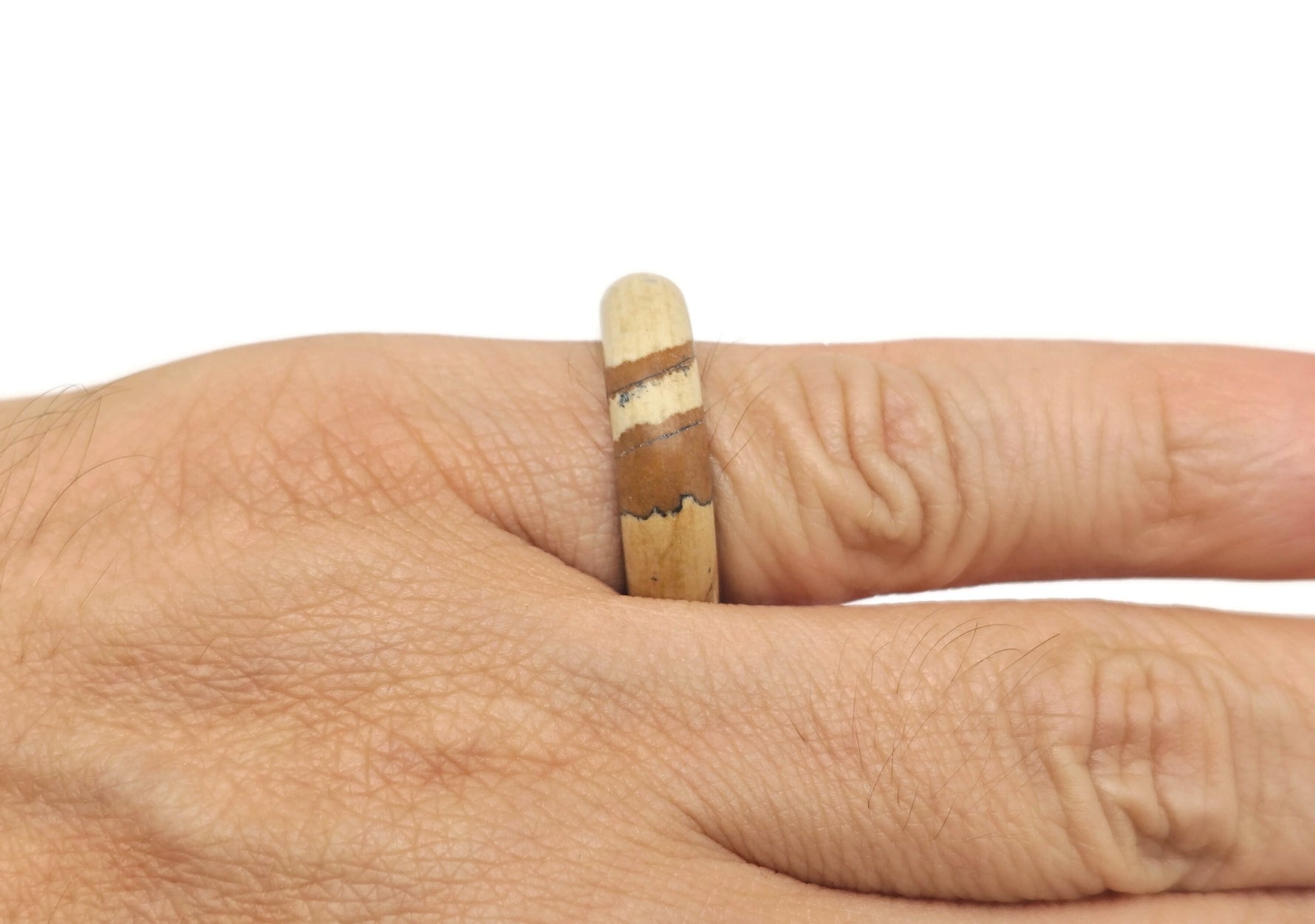 Genuine gemstone crystal ring from GemstoneGO, showcasing a sparkling gemstone set in a silver band for jewelry making.
