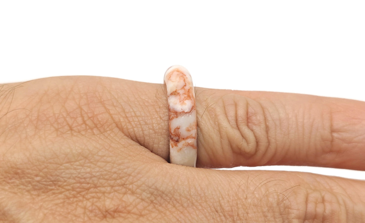 Genuine gemstone crystal ring with colorful stones, ideal for jewelry making supplies by GemstoneGO.