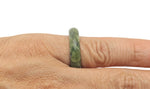 Genuine gemstone crystal ring by GemstoneGO, showcasing a sparkling multi-colored gemstone set in a silver band.