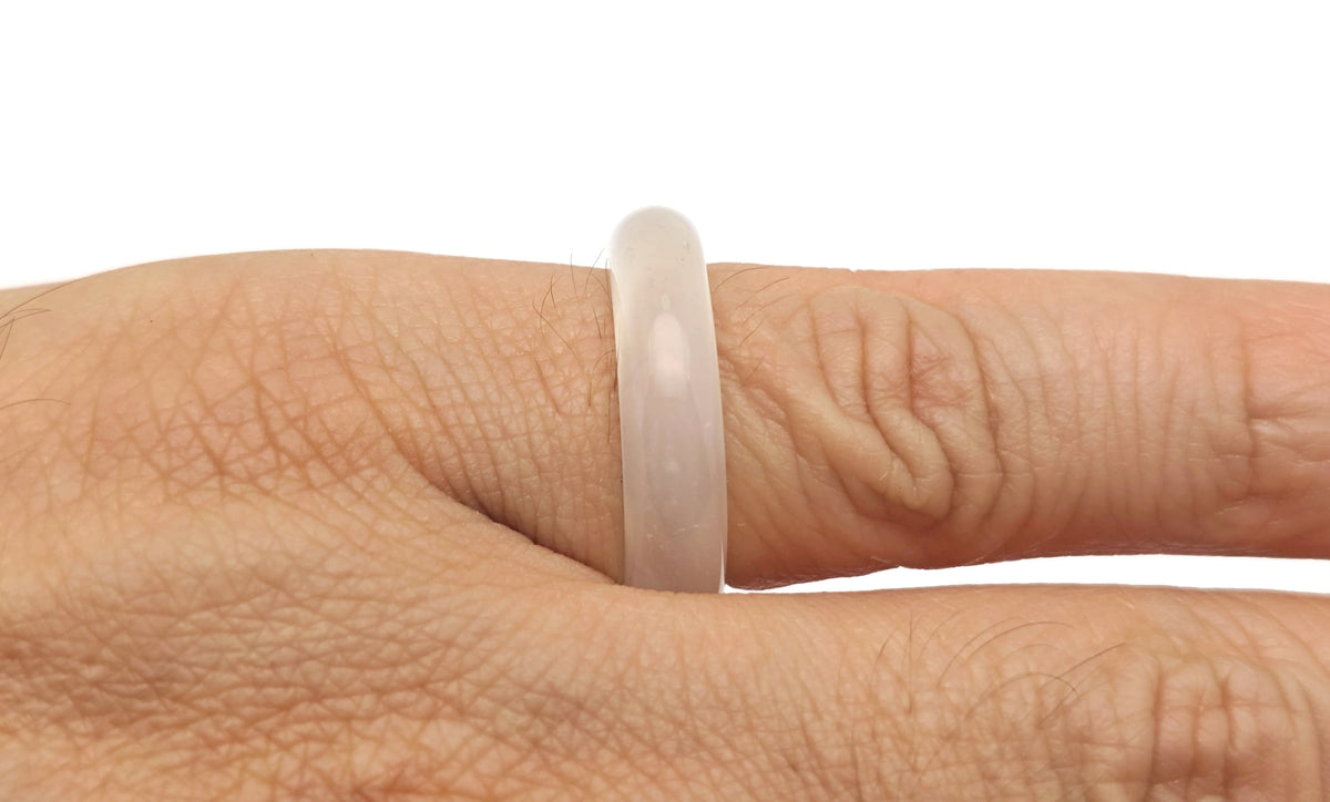 Crystal gemstone ring by GemstoneGO, featuring a sparkling genuine gemstone set in a silver band for jewelry making.