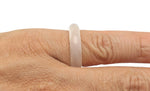 Crystal gemstone ring by GemstoneGO, featuring a sparkling genuine gemstone set in a silver band for jewelry making.