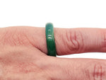 Genuine gemstone crystal ring from GemstoneGO featuring a sparkling gemstone set in a silver band, jewelry making supplies.