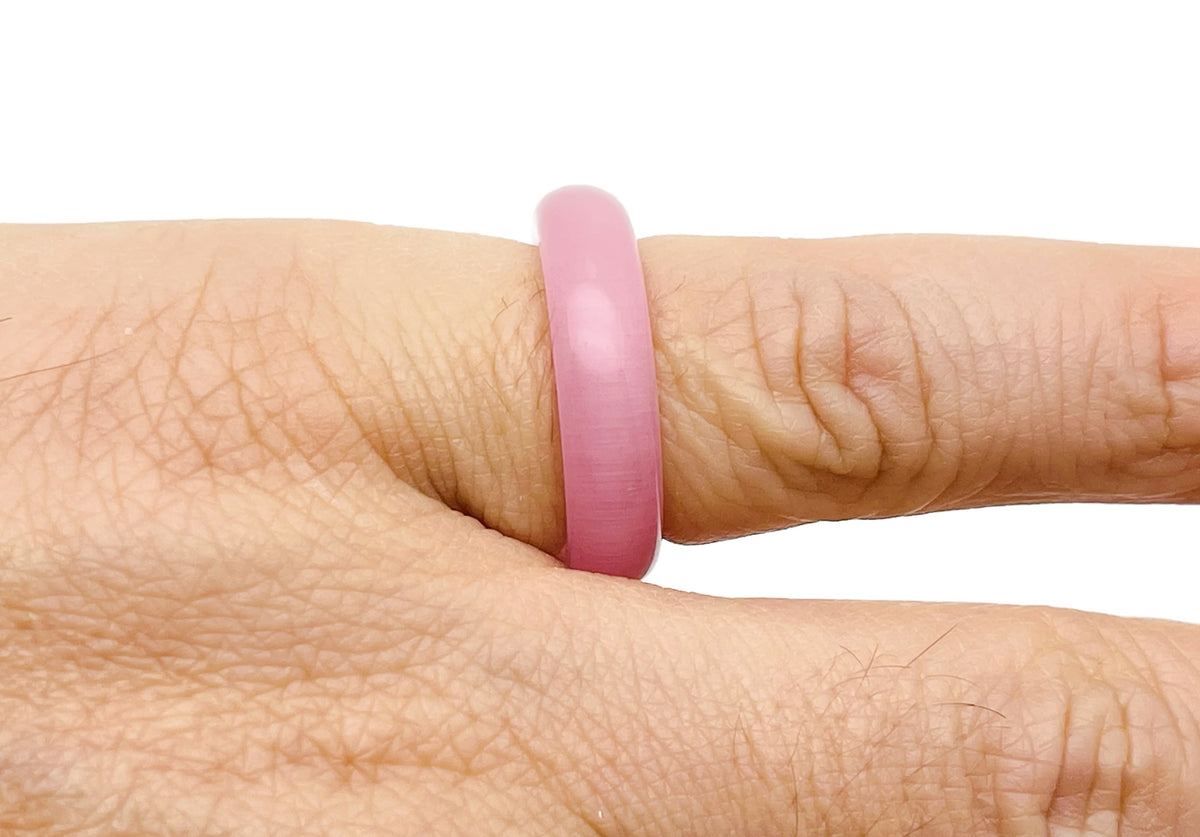 Genuine gemstone crystal ring from GemstoneGO featuring colorful gemstones, perfect for jewelry making supplies.