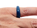 Genuine gemstone crystal ring from GemstoneGO featuring colorful, polished stones ideal for jewelry making and craft projects.