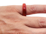 Genuine gemstone crystal ring from GemstoneGO, showcasing a sparkling gemstone set in a silver band for jewelry making.