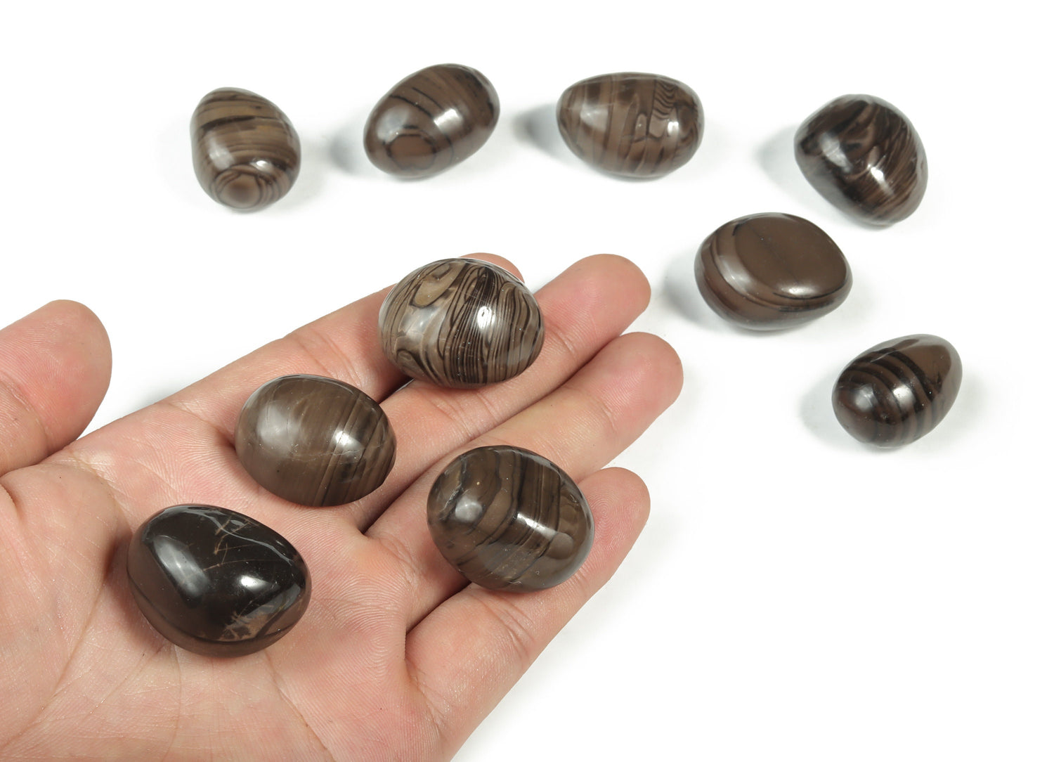 Calcita Café Cantos Rodados - TU1066