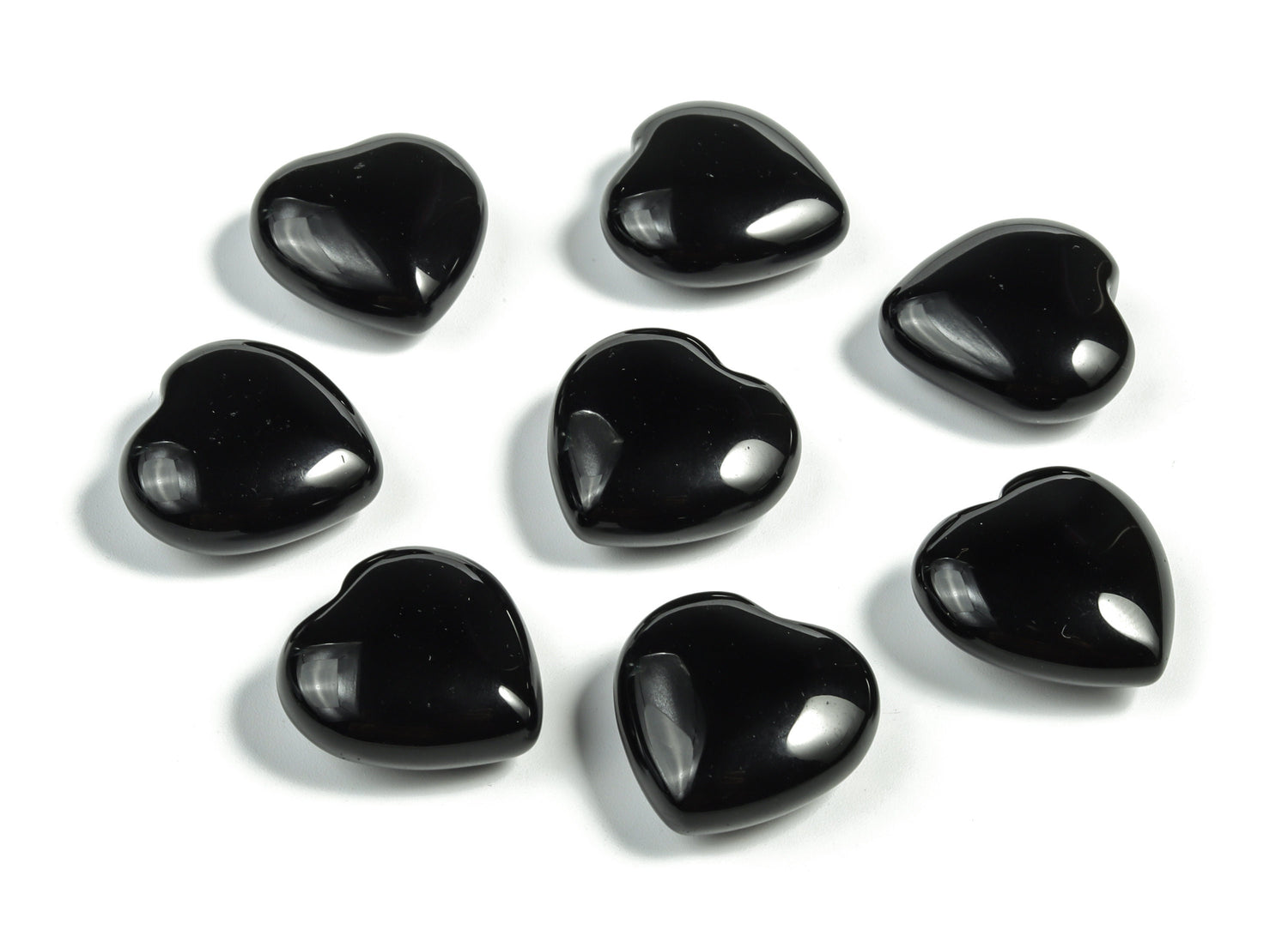 Gema de Corazón de Obsidiana - 25mm -HE1112