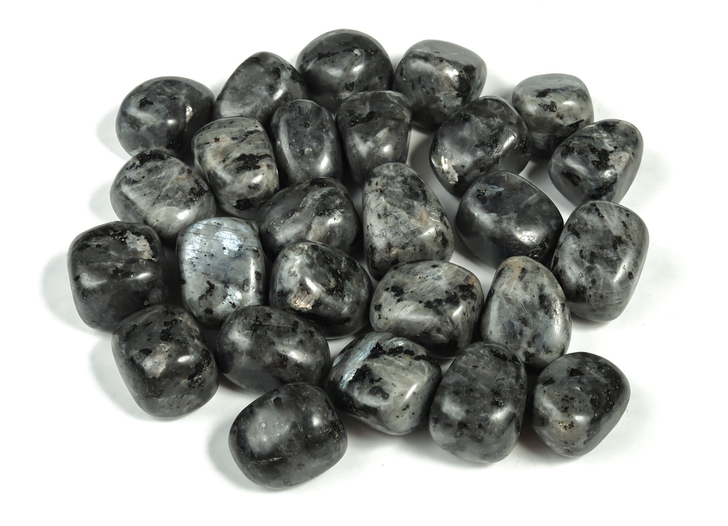 Larvikite Tumbled Stone - TU1089