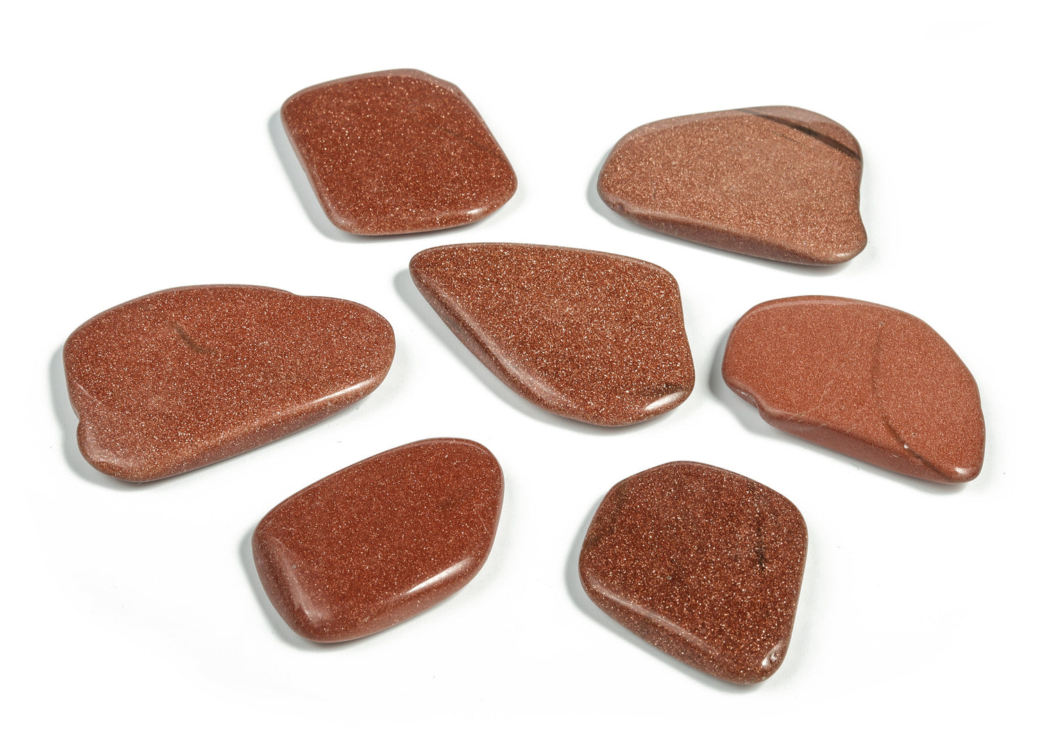 Goldstone Flat Gemstone - Slab Crystal - FL1003