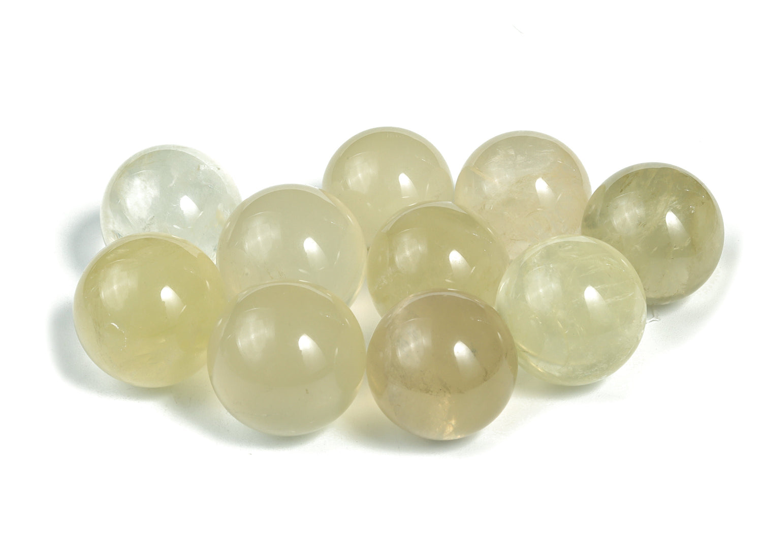 Esfera de Citrino Gema - Bola de Cristal - 26-28mm - SP1139