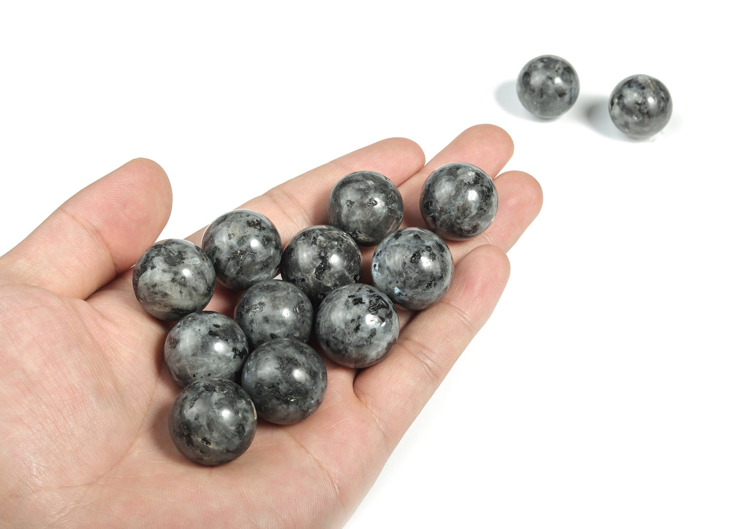 Larvikite Sphere Gemstone - Crystal Ball - 20mm - SP1031