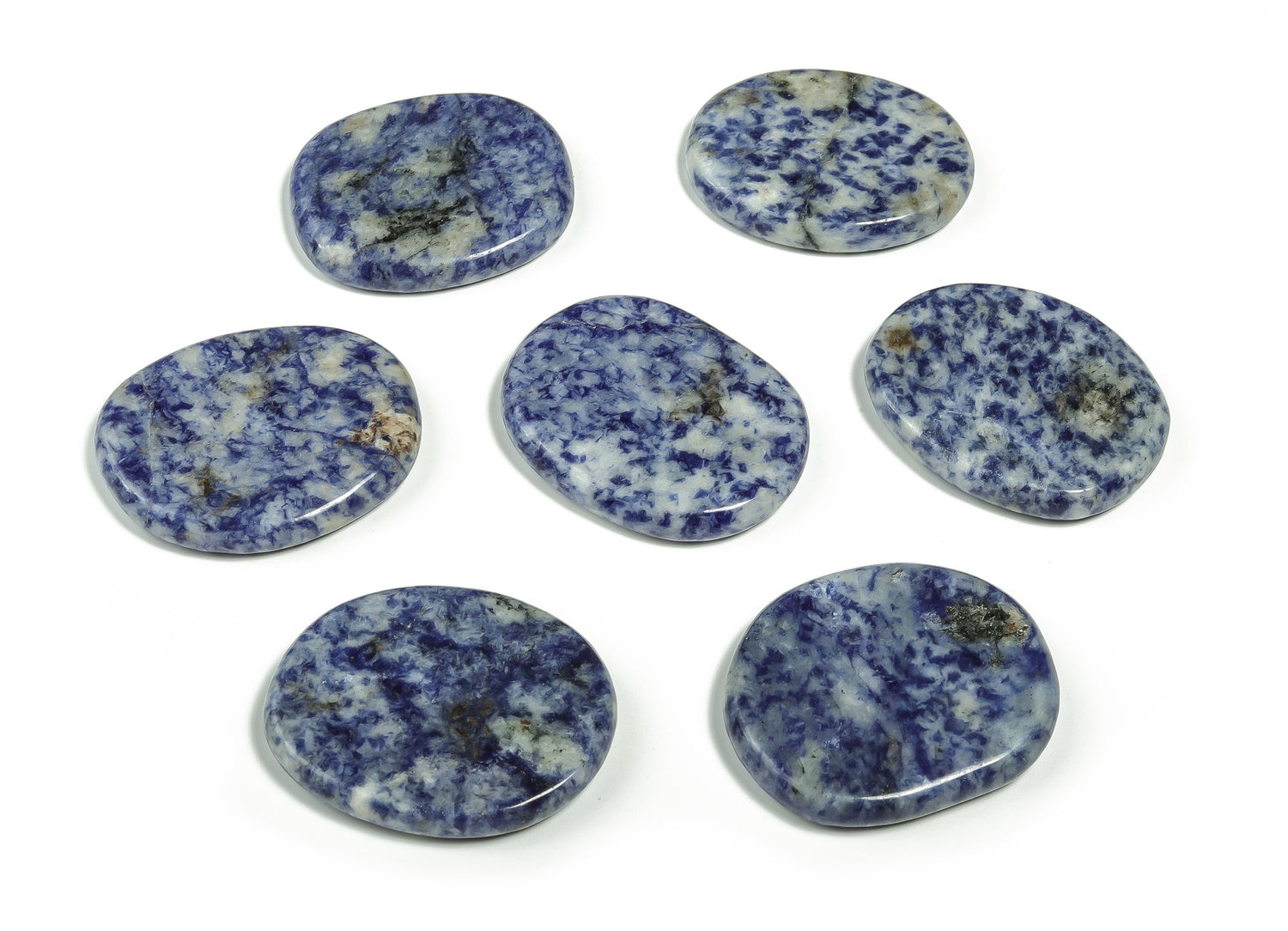 Blue Spot Jasper Flat Gemstone - Slab Crystal - FL1020