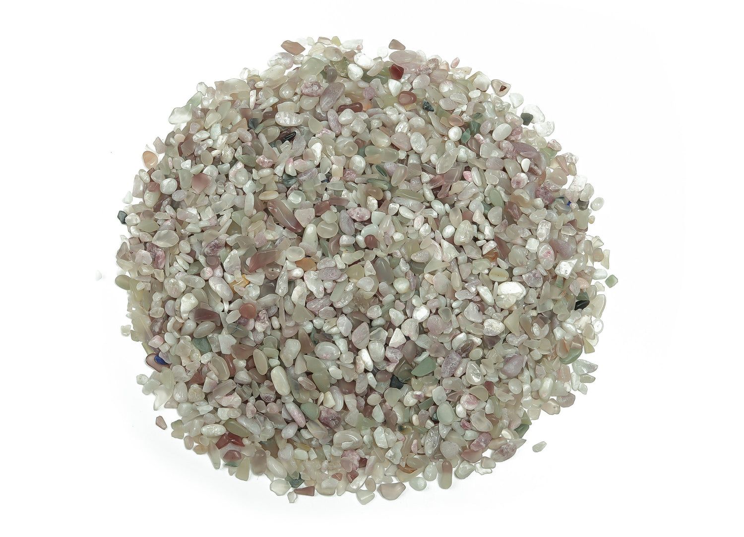 Virutas de cristal de turmalina flor de ciruelo - Piedra semipulida - A granel - 2-6mm - CP1135