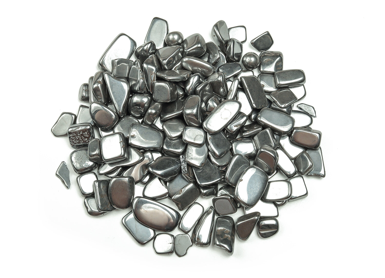 Paillettes de térahertz ?€? Paillettes de pierres précieuses ?€? Paillettes de cristal semi-polis - Cristal en vrac - 8-20 mm - CP1056