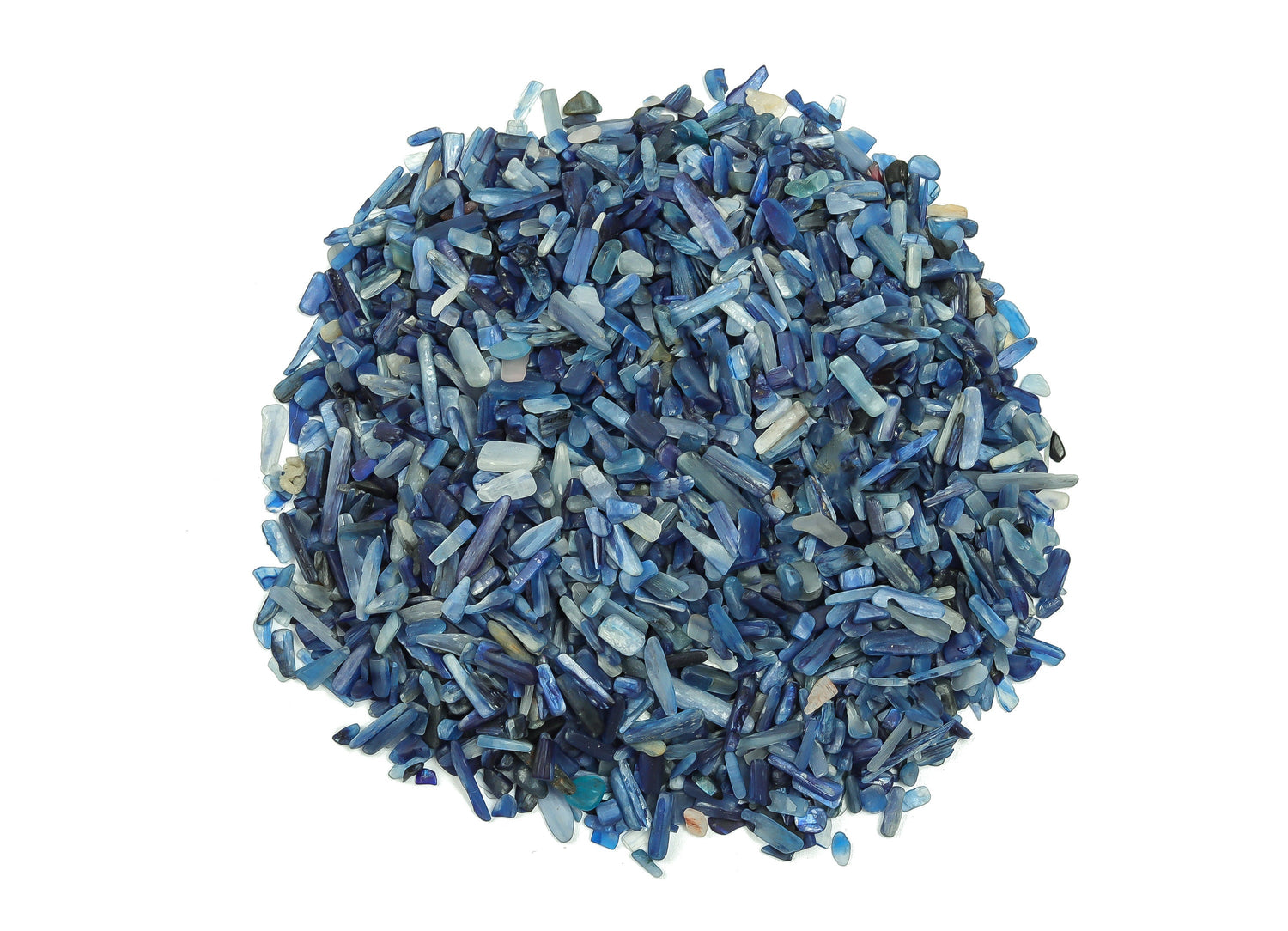 Chips de Cristal de Cianita - Piedra Semi Pulida - A Granel - 2-6mm - CP1130