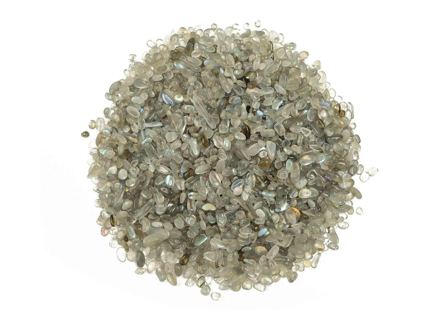 Moonstone Crystal Chips - Semi Tumbled Stone - Bulk - 2-6mm - CP1152