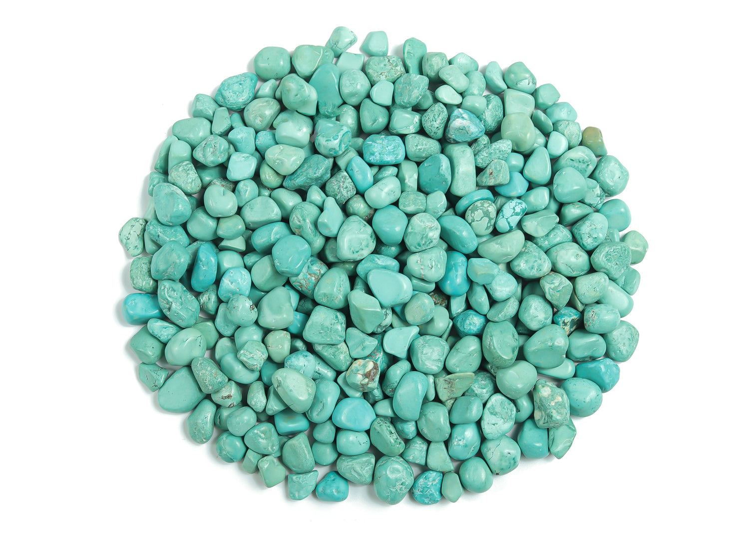 Piedras de Howlita Azul - Pulidas - A granel - 7-12mm - CP1156