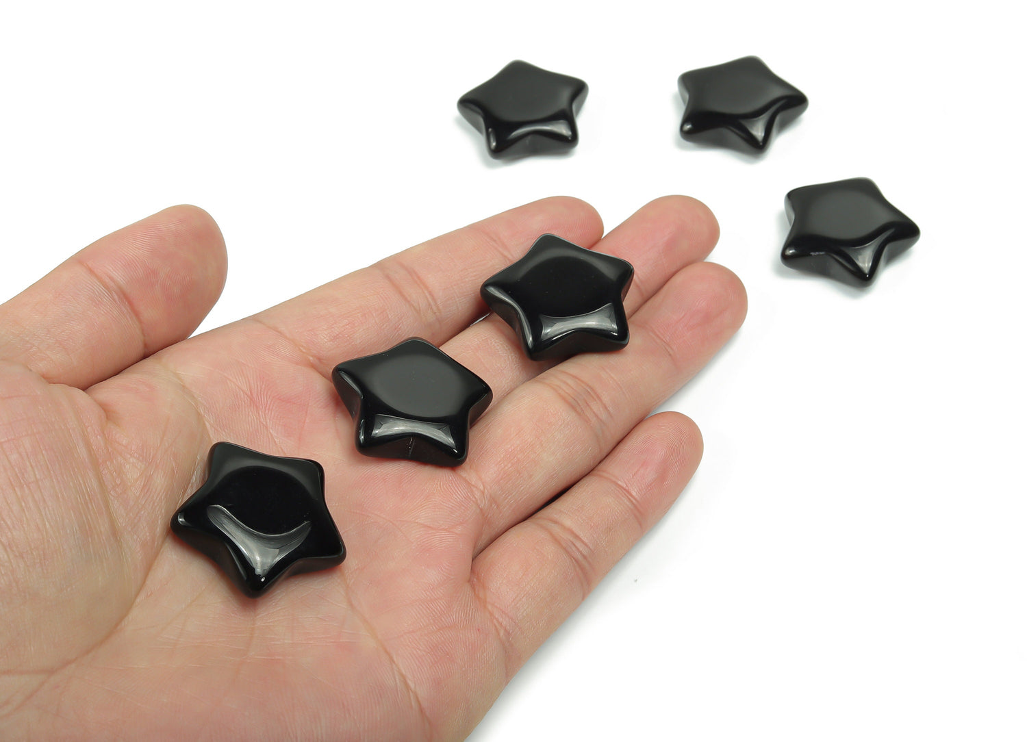 Gema de Obsidiana Estrella - 30mm - ST1045