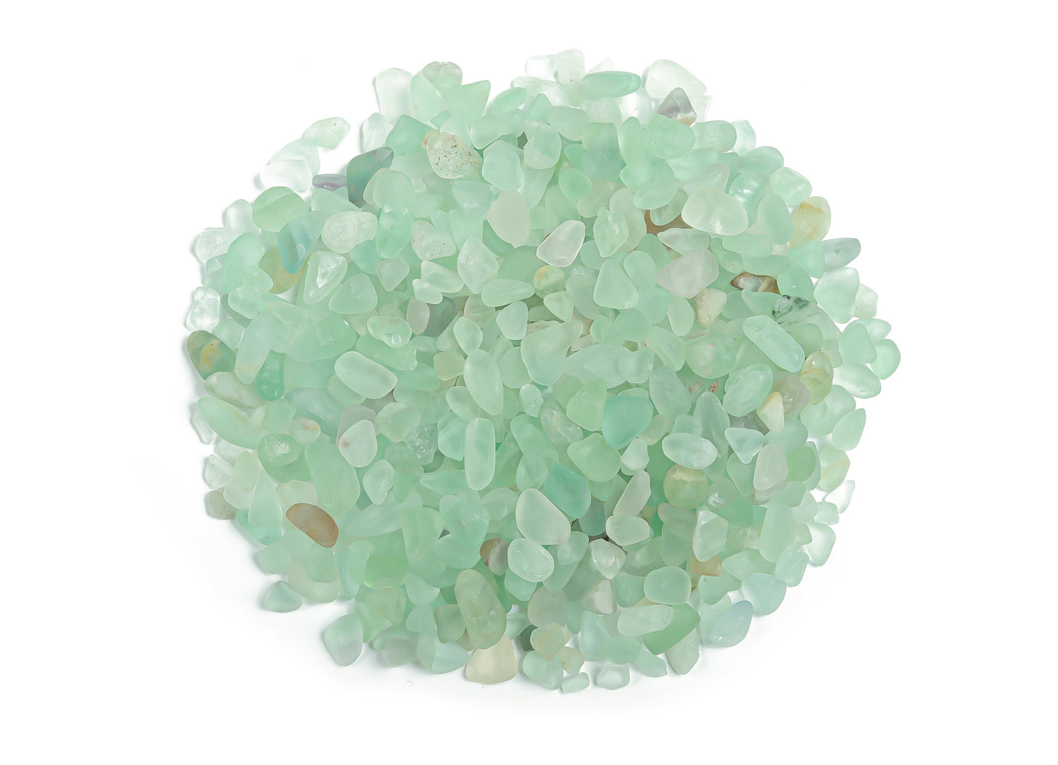 Éclats de fluorite verte ?€? Éclats de cristal - Petits éclats de fluorite naturelle - 5-10 mm - CP1158