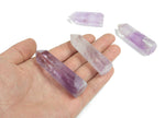 Amethyst obelisk tower crystal from GemstoneGO showcasing purple gemstone with natural crystal formations and polished finish.