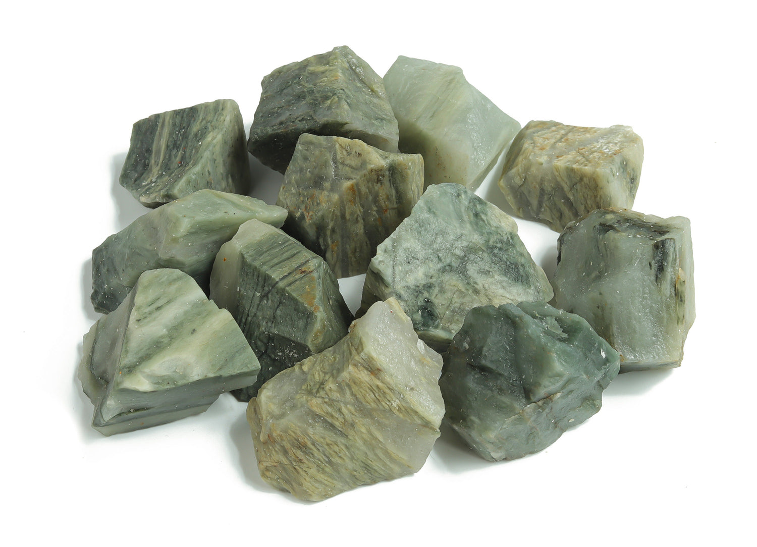 Quartz rutile vert brut - Pierre précieuse de quartz rutile vert brut - Pierre spirituelle ?€? RA1078