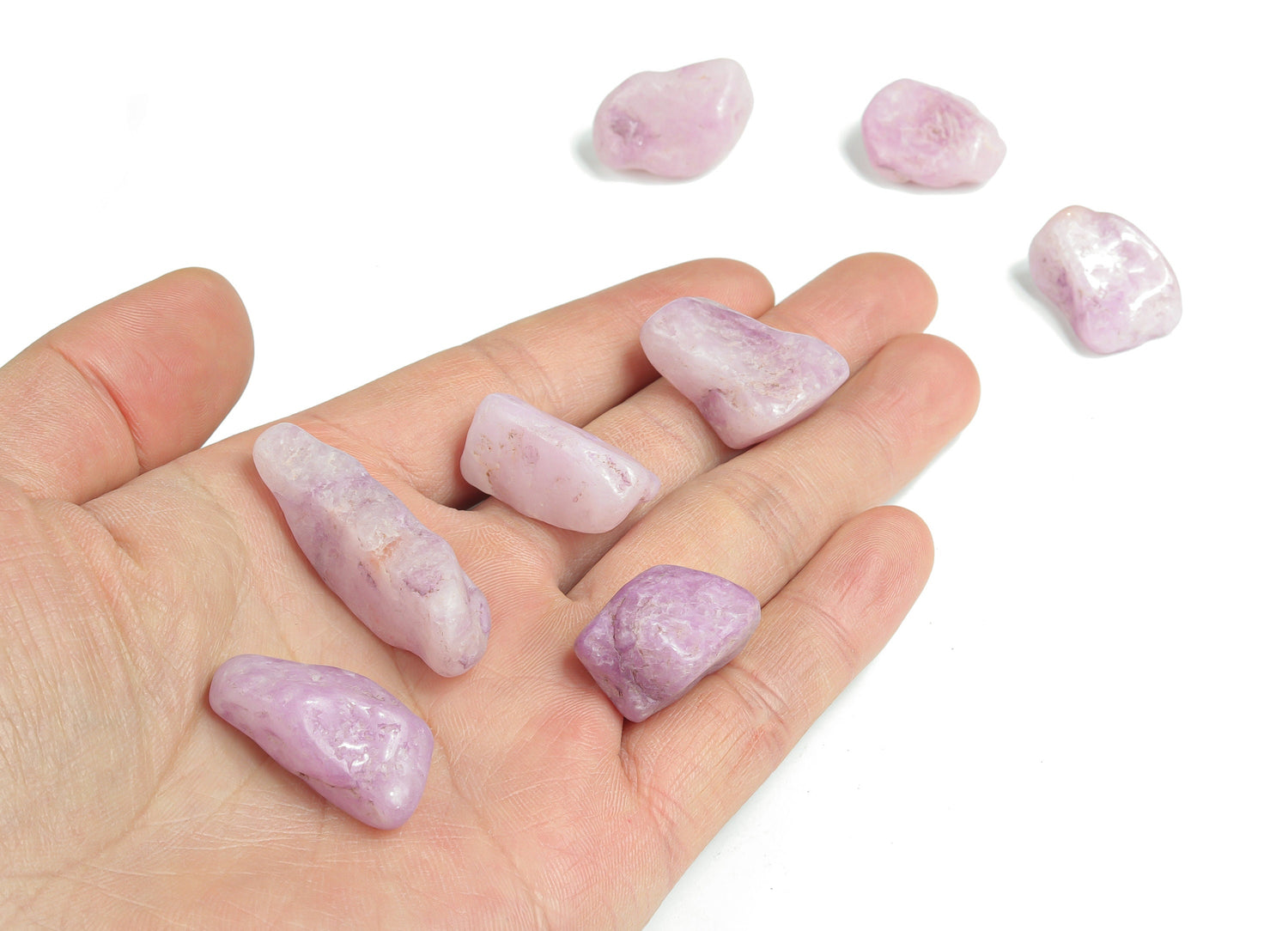 Pierre roulée de kunzite - TU1149