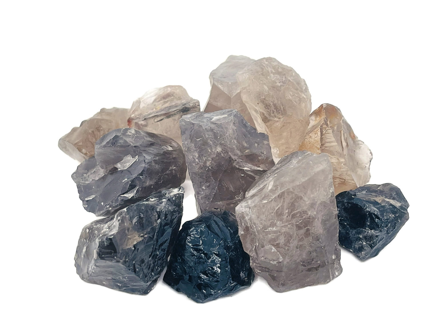 Pierre brute de quartz fumé - Cristal de quartz fumé - Pierre naturelle - Pierre précieuse de quartz fumé - Cristal de guérison - RA1017