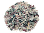 Indian Agate crystal chips in semi-tumbled 5-7mm size, natural gemstone bulk stones from GemstoneGO.