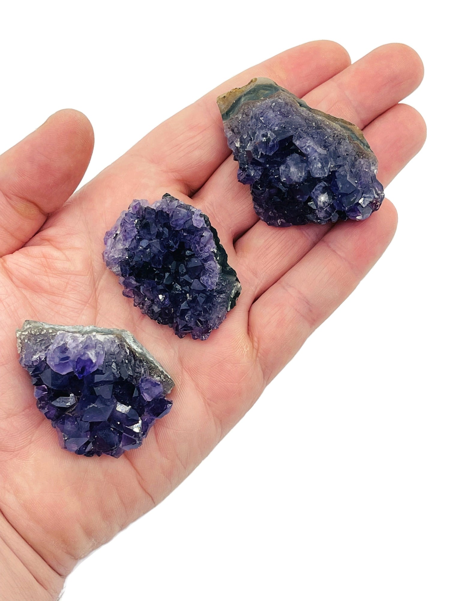 Amethyst Crystal Raw Cluster Gemstone - RA1025