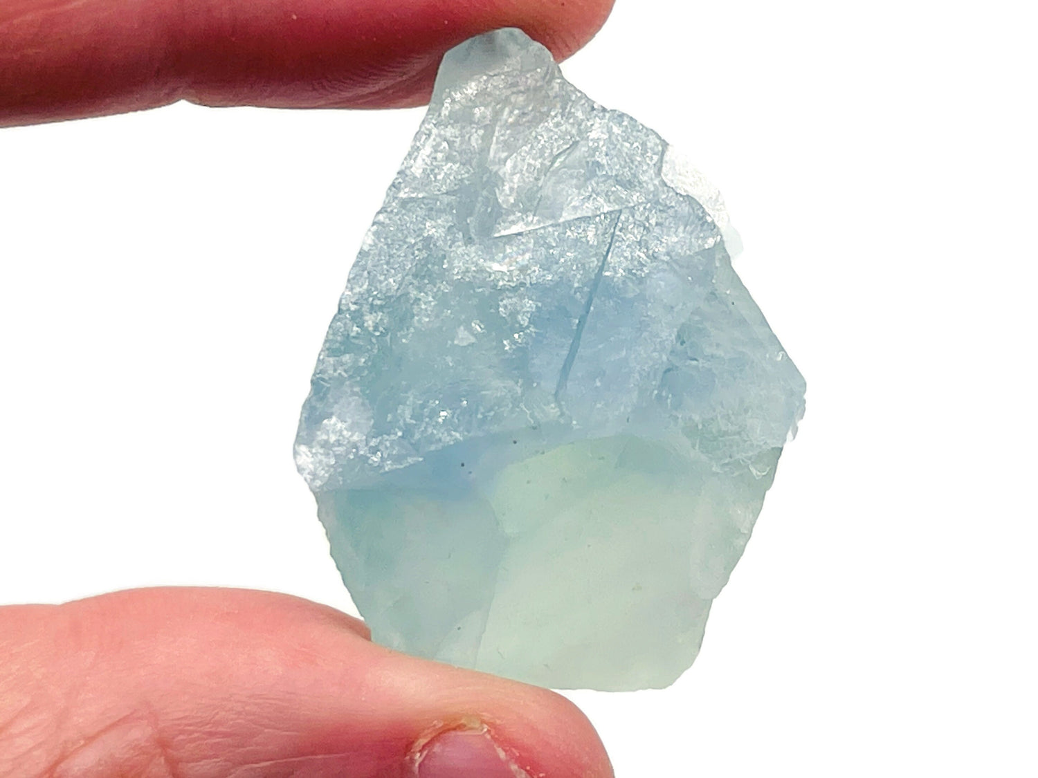 Pierre précieuse brute de fluorite verte ?€? Pierre de fluorite verte brute - Pierre précieuse verte naturelle ?€? Cristal vert - RA1010