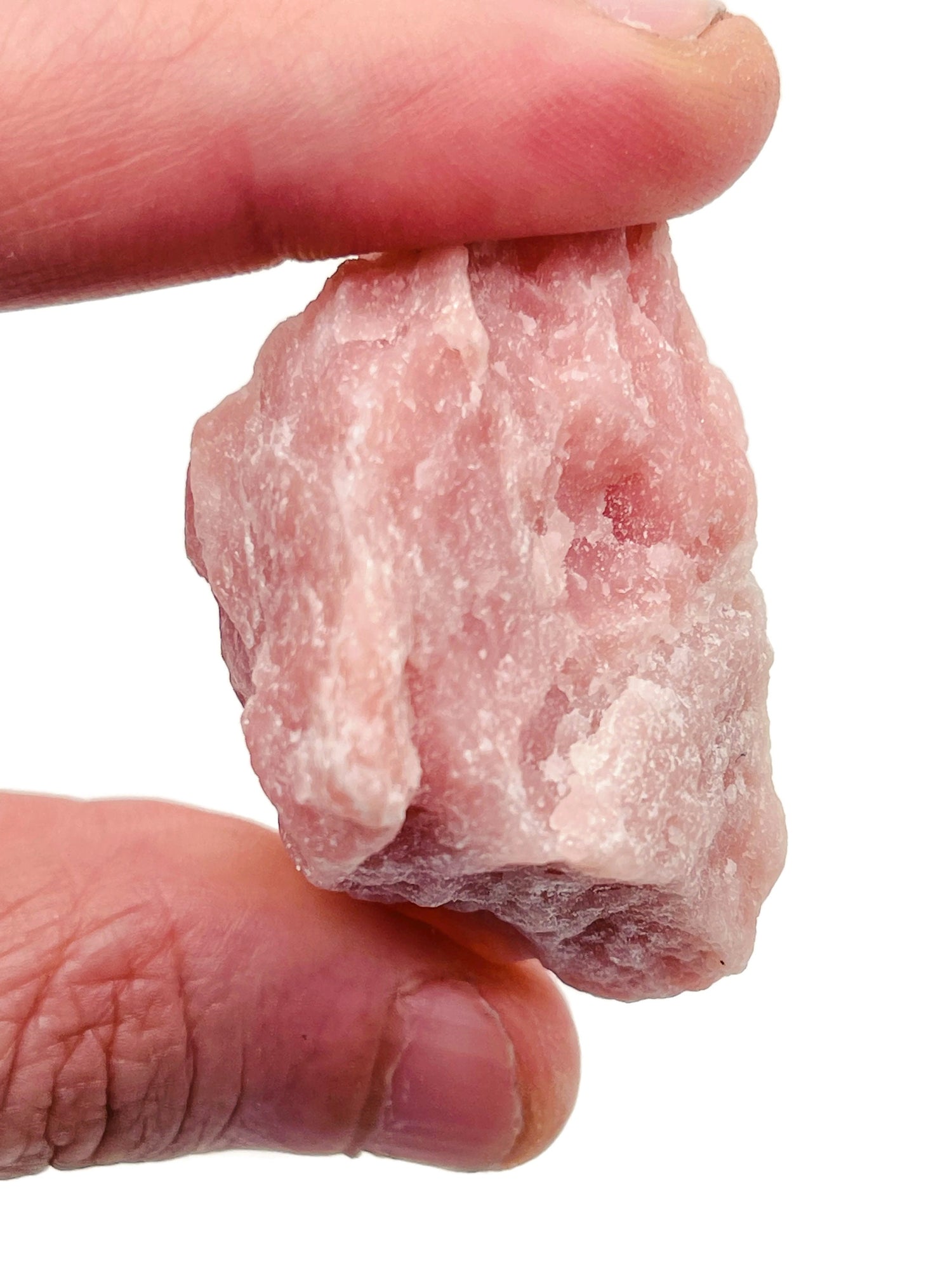 Opale rose brute - Pierre précieuse d'opale rose naturelle - Pierre rose - Cristal de guérison - RA1107