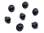 Mini 18mm Chicken Bloodstone Jasper Saturn crystal carved gemstone from GemstoneGO, featuring detailed planetary design.