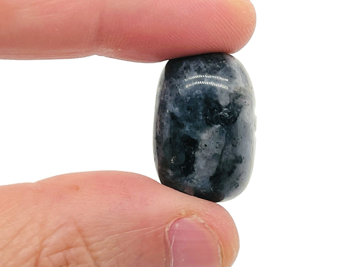 Larvikite Tumbled Stone - TU1034