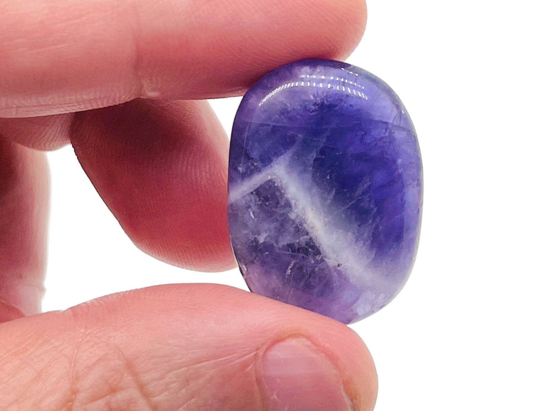 Amethyst flat gemstone slab with purple crystalline surface, showcasing natural crystal formations and smooth edges.