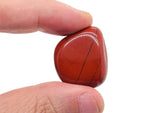 Red Jasper flat gemstone slab showing rich red color and natural stone texture, from GemstoneGO's crystal collection.