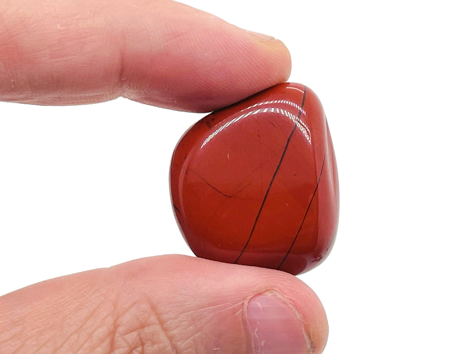 Red Jasper Flat Gemstone - Slab Crystal - FL1027