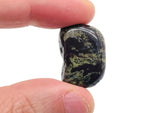 Dragon Blood Jasper flat gemstone slab from GemstoneGO, showcasing deep red and brown patterns on a polished crystal surface.
