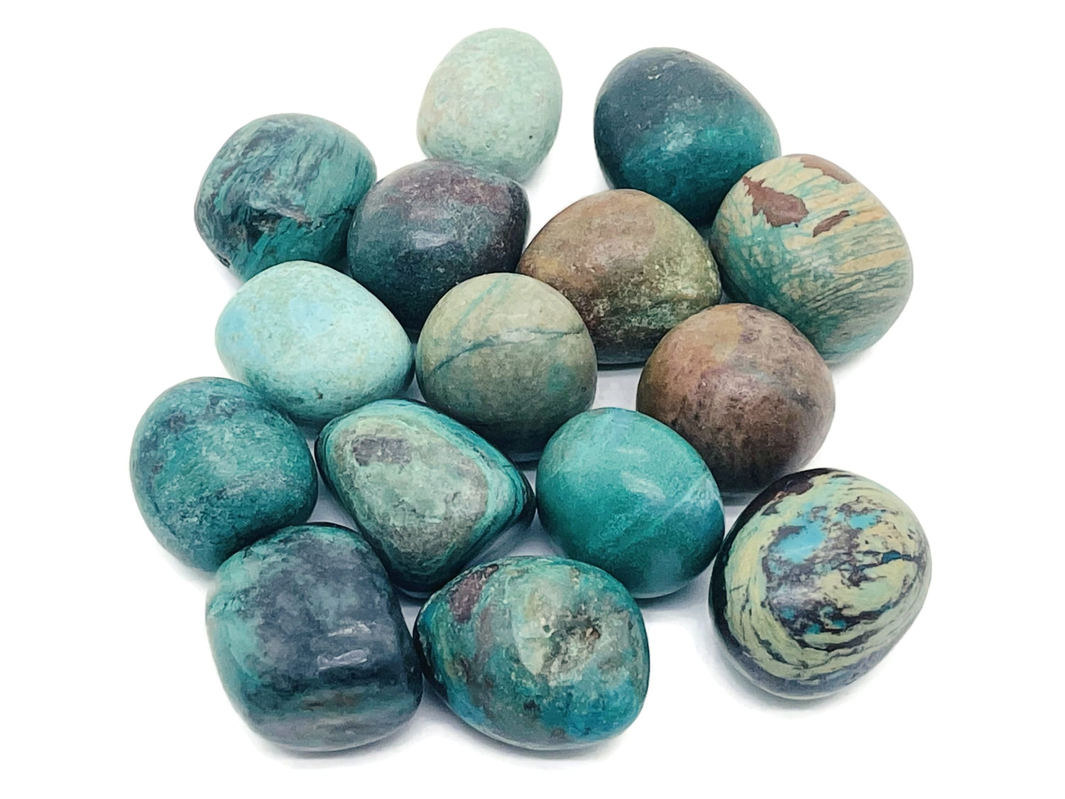 Chrysocolla Tumbled Stone - TU1192