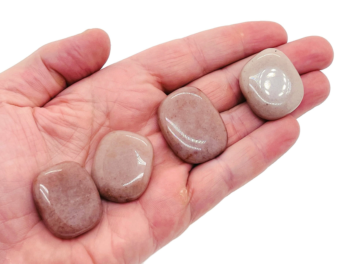 Purple aventurine flat gemstone slab from GemstoneGO, showcasing smooth polished purple crystal with natural gemstone patterns.