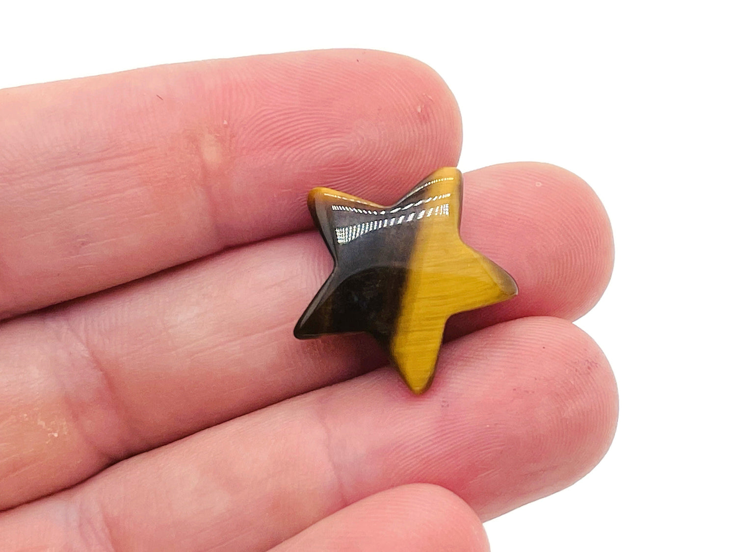 Tiger Eye Star Gemstone - 20mm - ST1003
