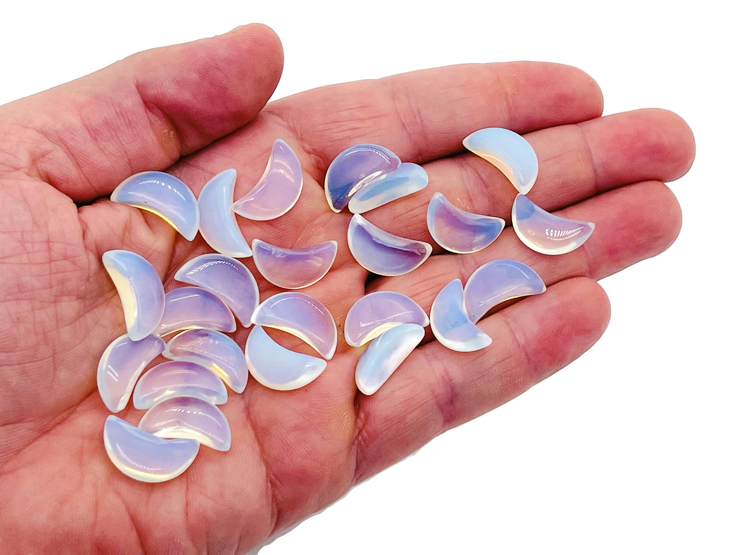 Opalite Gemstone Moon - 20mm - MO1007