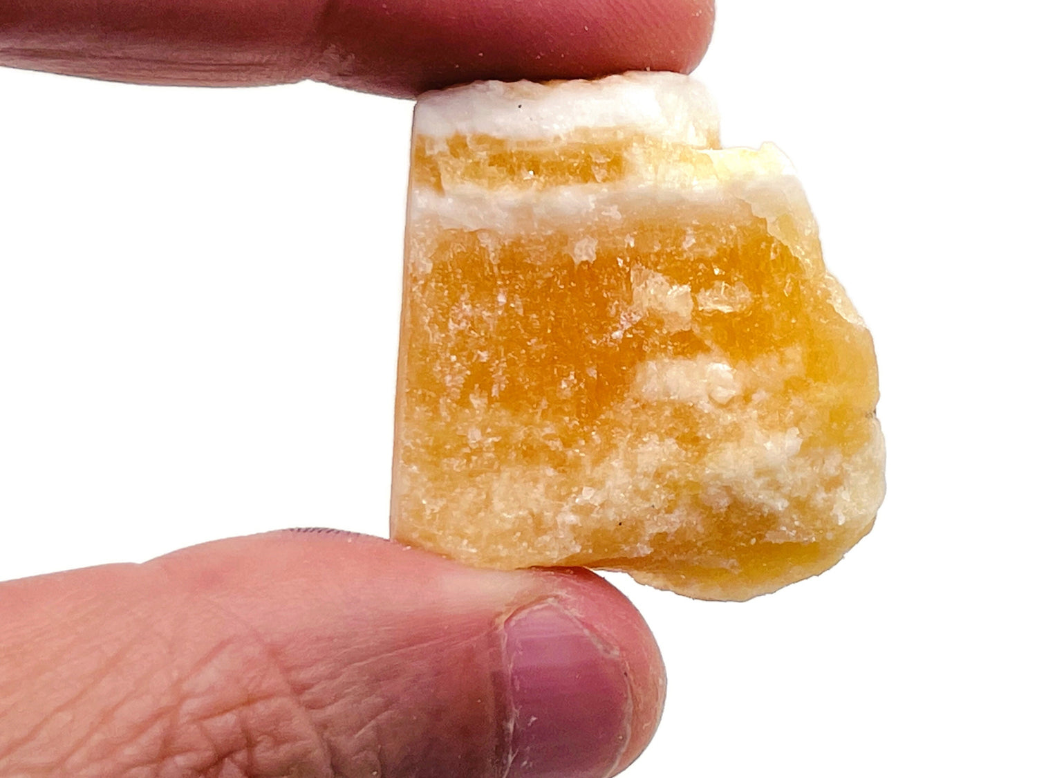 Calcite jaune brute - Calcite naturelle - Pierre précieuse - Pierre spirituelle ?€? RA1119
