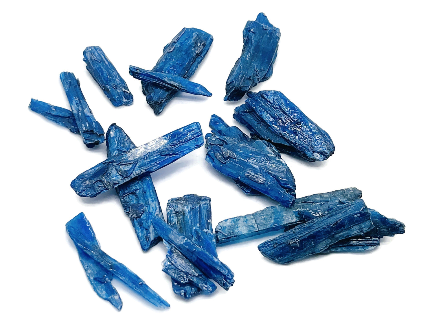 Blue Aura Kyanite Gemstone - Raw Stone - RA1081