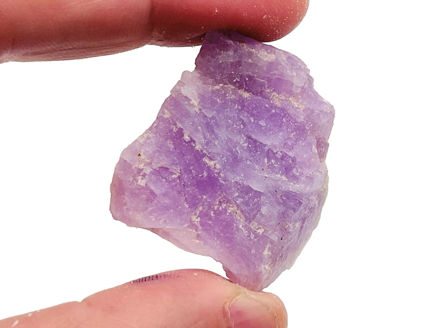 Kunzite brute - Pierre précieuse de guérison brute - Cristal brut naturel - Cristal de poche - Pierre de guérison ?€? RA1096