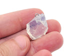 Opalite crystal pendant from GemstoneGO featuring a smooth, oval-shaped gemstone on a silver chain.