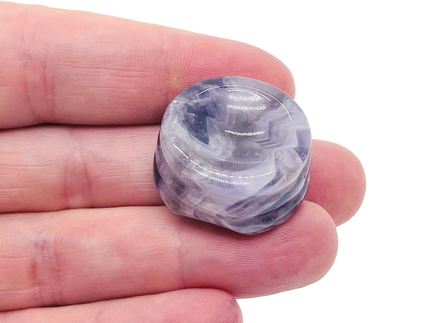 Amethyst Crystal Sphere Stand - Carved Gemstone - Home Decor - SD1005