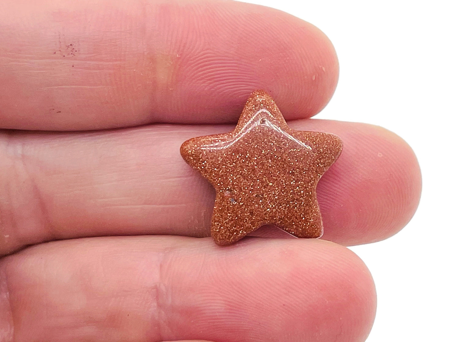 Goldstone Star Gemstone - 20mm - ST1016